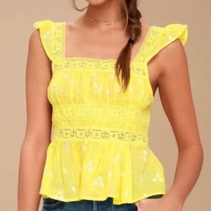 Free People Beautiful Fleurs Top